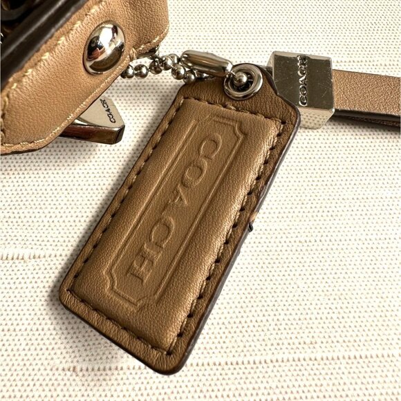 Coach F31283 Charlie Python Leather Hobo Tote Shoulder Handbag MSRP $498 - Picture 10 of 15